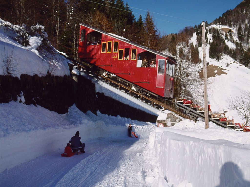 Piste de Luge aux Avants​