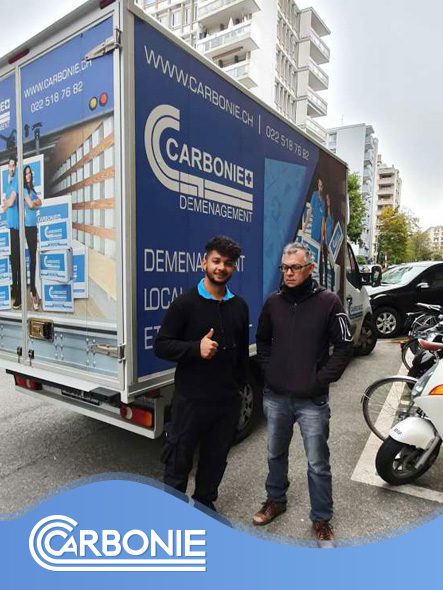 Déménagement Genève - Chargement terminé