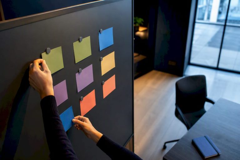 Plan de communication visuelle pour un déménagement