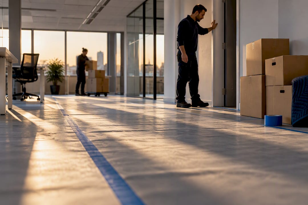 Bureaux prêts avant le déménagement