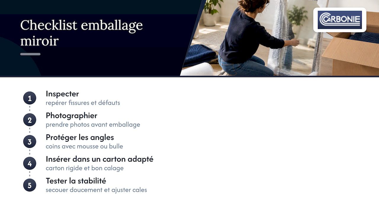 Cinq étapes pour bien sécuriser un miroir