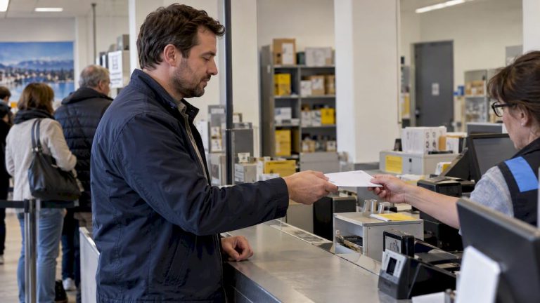 Locataire qui envoie sa lettre de résiliation